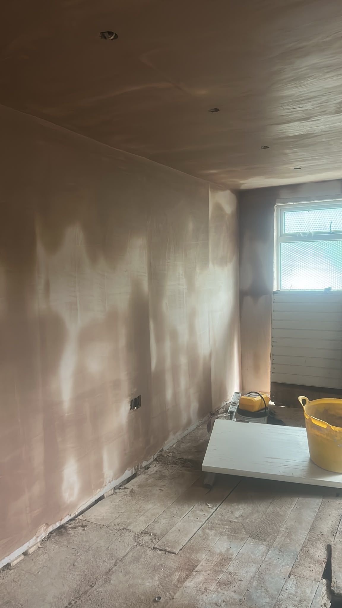 Before construction — original Romford loft space